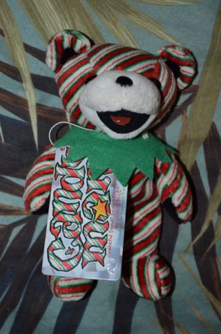 Candy Man Ed 4 Grateful Dead Dancing Bean/beanie Bear - Christmas Holiday 1999
