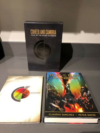Coheed And Cambria - Year Of The Black Rainbow Box Set - Book/dvd (no Cd)