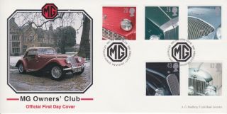 Gb Stamps First Day Cover 1996 Mg Owners Club Limited Edition Bradbury 28/250