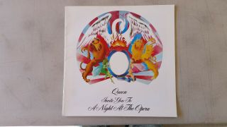 Queen Invite You To A Night At The Opera 1976 Official Program Tourbook