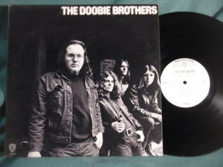 The Doobie Brothers Self Titled Warner Brothers Promo 1971 Lp Record Vg,  Scarce