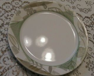 Corelle Textured Leaves Dinner Plates,  Set Of 3,   G9