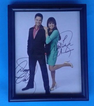 Rare Donny Or Donnie & Marie Osmond Autograph/signed Photo Photograph