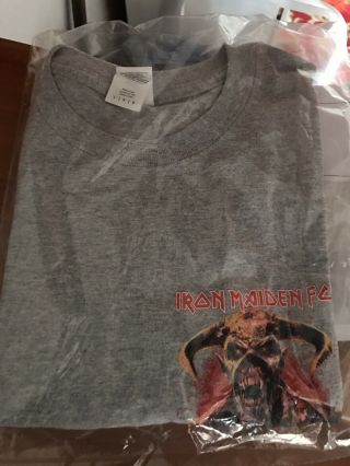 Iron Maiden Official Fan Club T - Shirt 2019 Large,  Collectible