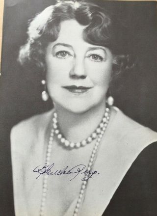 Blanche Ring Silent Film & Stage Star 9x12 1951 Signed Bookphoto Autographed