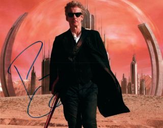 Peter Capaldi Autographed Signed 8x10 Photo Picture Pic,