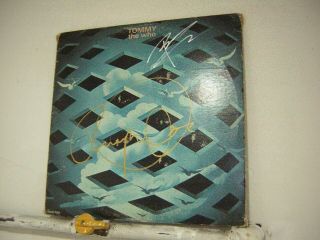 The Who Signed Lp Tommy By Roger Daltrey Pete Townshend