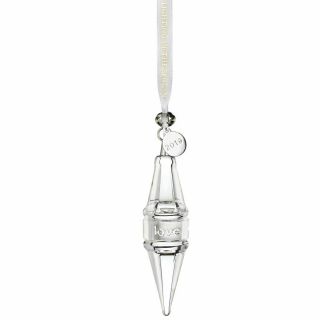 Waterford Crystal Ogham Love Icicle 2019 Ornament Brand