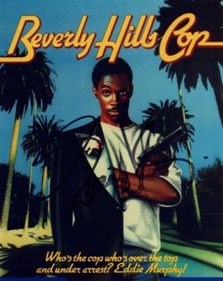 Eddie Murphy Signed Autographed 8x10 Photo Beverly Hills Cop Smudged