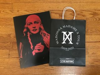 Madonna Madame X Special 2019 Tour Book W Official Shop Bag Bam 1st Print Ed