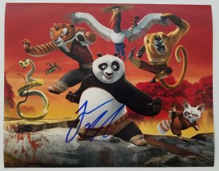 Jack Black Signed Kung Fu Panda 8x10 Photo Tenacious D School Of Rock Bernie Rad
