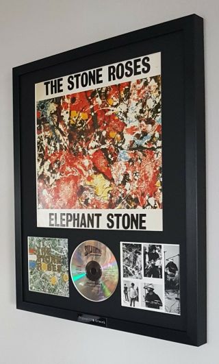 The Stone Roses - Framed Cover Elephant Stone & CD Ian Brown 3