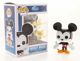 Bret Iwan Signed & Inscribed Disney Mickey Mouse Funko Pop 1 Vinyl Figure -