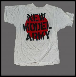 Model Army T Shirt.  Vintage.  1990 Tour Dates On Back.