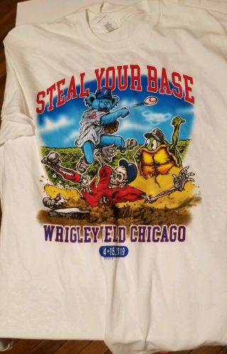 Dead And Company Wrigley Field 2019 Steal Your Base Tee Official Gdp
