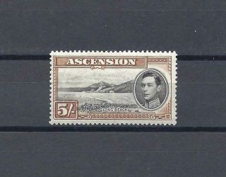 Ascension 1938 - 53 Sg 46 Mnh Cat £95