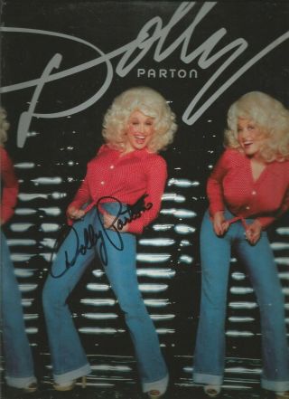 Country Music Legend Dolly Parton Signed Here You Come Again Lp Lovin 