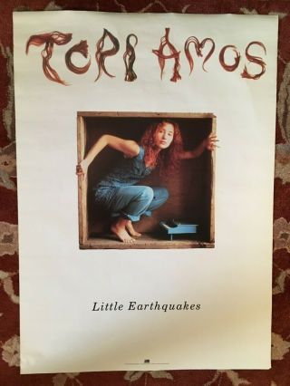 Tori Amos Little Earthquakes Rare Promotional Poster From 1992
