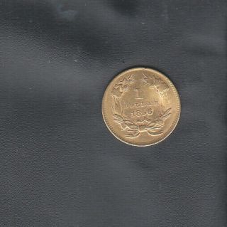 1856 Usa Gold Dollar Coin