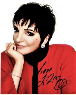 Liza Minnelli Signed Autographed Cabaret - Arthur Actress 8x10 Inch Photo -
