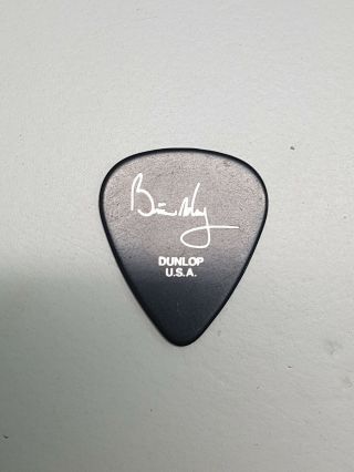 Brian May Queen Guitar Pic Signature Live Stage Played James Corden