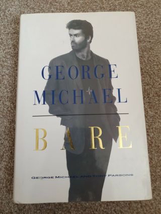 George Michael Wham Bare Rare Hardback Book Tony Parsons Faith 80s Pop Rnb Soul
