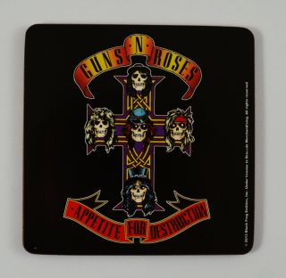 Officially Licensed Boxed Guns n Roses Mug & Coaster Set.  Christmas,  XMAS, 3