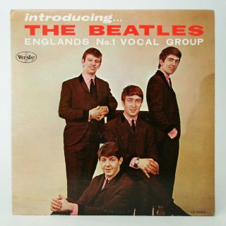 1964 Introducing The Beatles Lp Veejay - Vjlp 1062 Version Ii - Mono