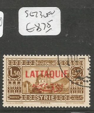 Syria Latakia Sg 73 Vfu (6cil)