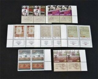 Nystamps Israel Stamp 1121//1157 Og Nh $25