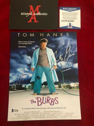 Courtney Gains Autographed Signed 8x10 Photo The Burbs Beckett Authentic