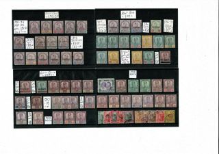 D843 Johore Malaya State Values To $1 On 4cards C£450,