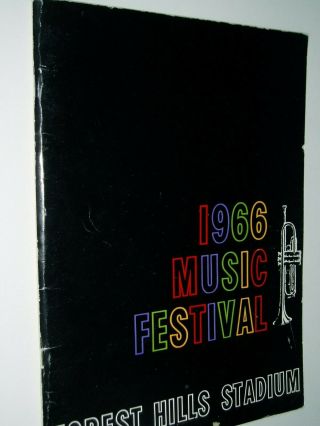 Rolling Stones,  Ors.  1966 Usa Music Festival Forest Hills.  Programme.  Rare