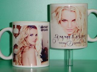 Britney Spears - Femme Fatale Tour - With 2 Photos - Collectible Gift Mug 05
