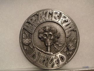 Grateful Dead Belt Buckle Kelly & Mouse 1978 Made In Usa