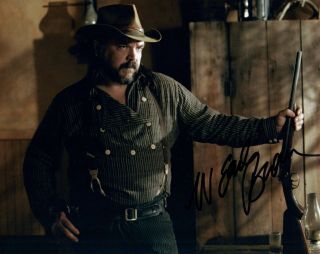 W Earl Brown Signed Autographed 8x10 Photo Deadwood Preacher Actor