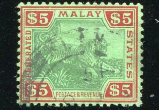 (se708) Malaya Singaore Stamp $5 Dollar Fresh Malay