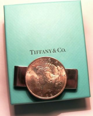 Tiffany & Co.  Heavy Sterling Silver Money Clip