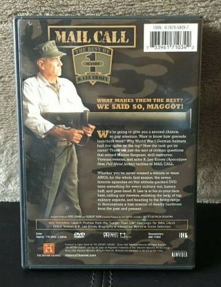 R.  LEE ERMEY Autographed DVD The Best of Mail Call Season 1 2