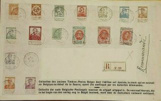 Belgium 1930 Postage Due Colour Illustrated Post Cards With Red Cross Stamps