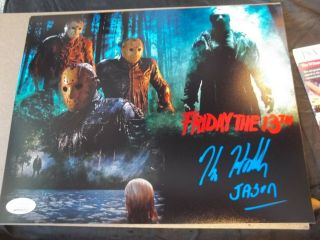 Kane Hodder Autographed 8x10 Signed Inscribed Jason Friday The 13th Jsa