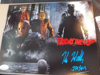 Kane Hodder Autographed 8x10 Signed Inscribed Jason Friday The 13th Jsa 2