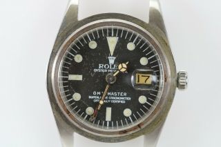 Rolex Gmt Master 6542 Project Parts Watch Automatic Cal 1066,  Circa 1950s