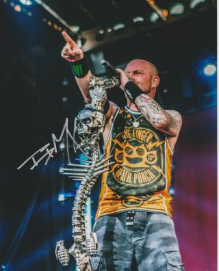 Ivan Moody Five Finger Death Punch 5fdp Signed 8x10 Photo