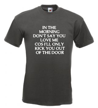 Faces Rod Stewart Inspired Lyrics T Shirt - Stay With Me 10 Colours - All Sizes