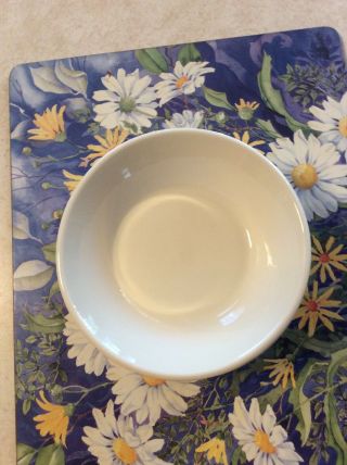 Set Of 5 Midwinter Stonehenge White 6 1/2 " Coupe Cereal Bowls -