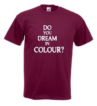 Bill Nelson Red Noise Be Bop Deluxe Inspired T Shirt - Do You Dream In Colour