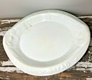 Royal Ironstone China " Give Us This Day Our Daily Bread " Bowl Platter Plate 12 "