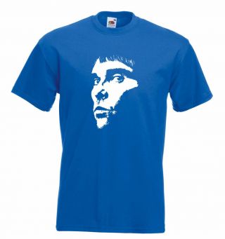 Stone Roses Ian Brown Face Tee Shirt - 10 Colours - - All Sizes