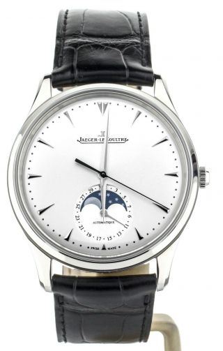 Jaeger - Lecoultre Master Ultra Thin Moon 39mm Ref: Q1368420 Complete Set
